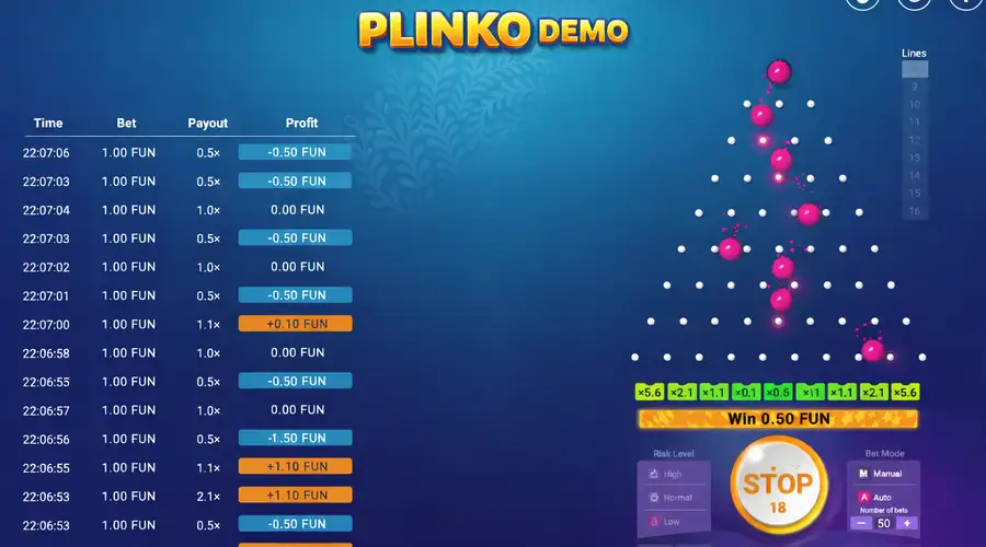 Plinko Demo Spielen