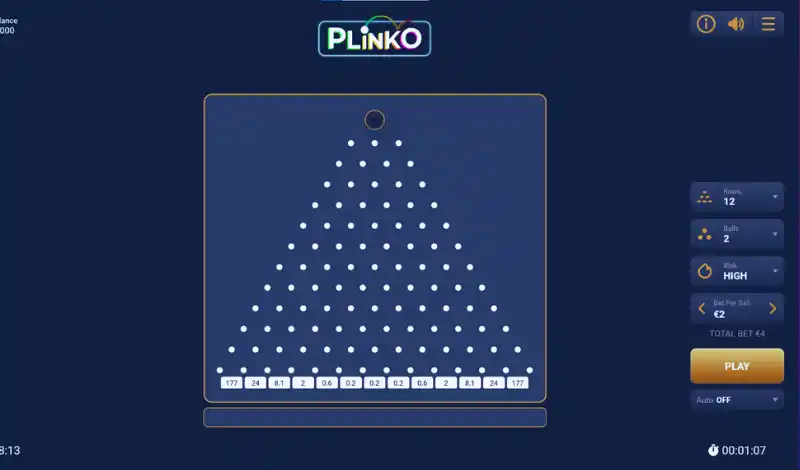 Plinko Ball game